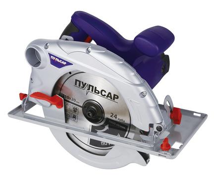 Пила дисковая сетевая ПУЛЬСАР ПД 210-1900 (1900Вт, 210х20мм, 70мм пропил, 7,5кг)