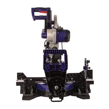 Пила торцовочная ПУЛЬСАР ПТН 305-2000 (2000Вт, 305х30мм, рез 105х335мм, рем. перед, направл., лазер, наклон право/лево, 20 кг)