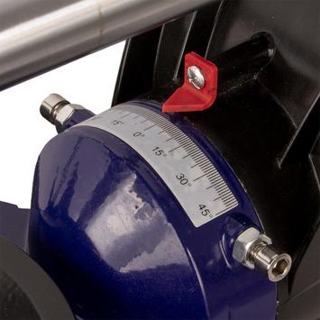 Пила торцовочная ПУЛЬСАР ПТН 305-2000 (2000Вт, 305х30мм, рез 105х335мм, рем. перед, направл., лазер, наклон право/лево, 20 кг)