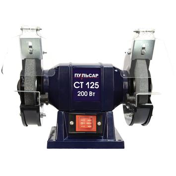 Станок точило  ПУЛЬСАР СТ 125 (200Вт, диск 125x16x12,7мм 2950 об/мин, 4 кг)