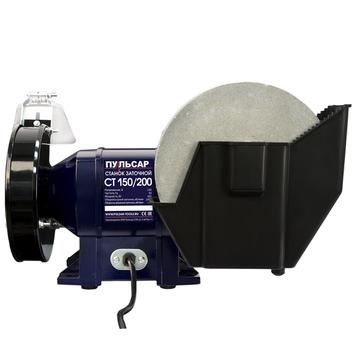 Станок точило ПУЛЬСАР СТ 150/200 (400Вт, диск 150x20x12,7мм/200x40x20мм, 2950/134 об/мин, 9 кг)