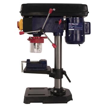 Станок сверлильный ПУЛЬСАР СС 400 (400Вт, 13мм, 5 скоростей, 580-2650 об/мин, 16 кг) + тиски