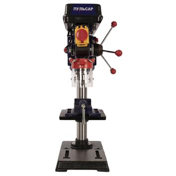 Станок сверлильный ПУЛЬСАР СС 500 (500Вт, 16мм, 9 скоростей, 280-2350 об/мин, 20 кг) + тиски