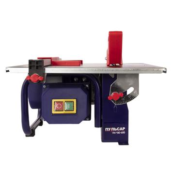 Плиткорез настольный ПУЛЬСАР ПН 180-600 (600Вт, диск 180x22.2мм, стол 330x360мм, пропил 34 мм, 7,5кг)