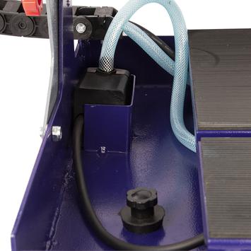 Плиткорез консольный ПУЛЬСАР ПК 200-1000 (1000Вт, диск 200x25.4мм, стол 385x690мм, пропил 32 мм, 29кг)