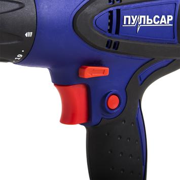 Шуруповерт сетевой ПУЛЬСАР ДШ 400-2П (400Вт, 40Hm, 10 мм, 2ск, съёмный патрон, 5 м сет. кабель, 1,5кг)