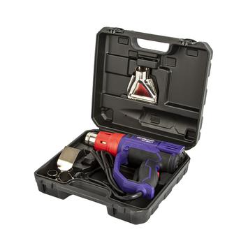 Строительный фен ПУЛЬСАР ФС 2000-3 (2000Вт, 60-600*C, 300/500л/мин, 0,9кг, кейс + 4 насадки)