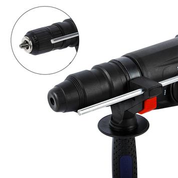 Перфоратор сетевой SDS-plus ПУЛЬСАР ПЭ 28-900П (900Вт, 3,3Дж, 3 режима, съёмный патрон, 2,9кг)