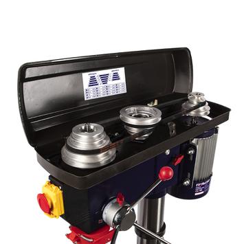 Станок сверлильный ПУЛЬСАР СС 700 (700Вт, 16мм, 16 скоростей, 180-2770 об/мин, 39 кг) + тиски