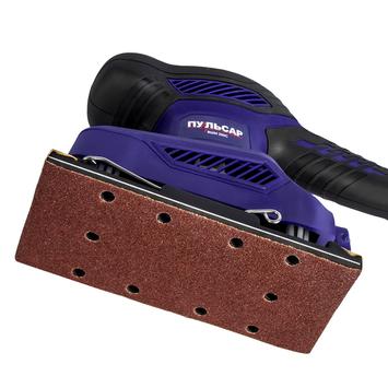 Шлифмашина вибрационная ПУЛЬСАР ВШМ 250C (250 Вт, 90х187 мм, 12000-26000 1/мин, 1,4 кг)