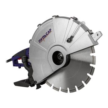 Резчик электрический ручной ПУЛЬСАР РЭР 355-2600 (2600Вт, 355х25,4мм, БЕЗ ДИСКА, пропил 125 мм, 13.6 кг)