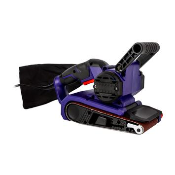 Шлифмашина ленточная  ПУЛЬСАР ЛШМ 800С (800Вт, лента 76х457, 120-380м/мин, 3,3кг)