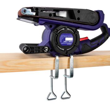 Шлифмашина ленточная ПУЛЬСАР ЛШМ 1100С (1100Вт, лента 76х533, 120-380м/мин, струбцины, 4,1 кг)