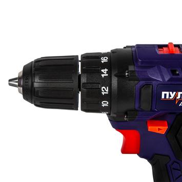 Дрель аккумуляторная безударная ПУЛЬСАР ДА 14-30 (14,4В, 30Hm, Li-on, 2,0Ah, 2акк, кейс)