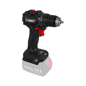 Дрель аккумуляторная безударная ПУЛЬСАР ДА 20- 70Б (20В, 70Нм, 13мм, без акк и з/у, коробка)