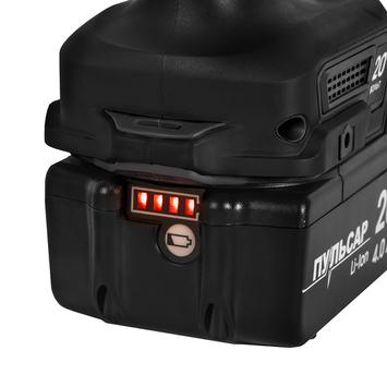 Дрель аккумуляторная безударная ПУЛЬСАР ДА 20- 70Б (20В, 70Нм, 13 мм, 2 акк, 4 Ач, з/устр., кейс)