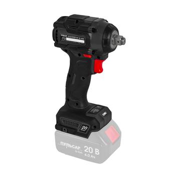 Гайковерт аккумуляторный ударный ПУЛЬСАР ГАУ 20- 350Б (20В, 350Hм, 1/2, без акк и з/у, коробка)