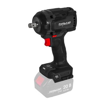 Гайковерт аккумуляторный ударный ПУЛЬСАР ГАУ 20- 600Б (20В, 600Hм, 1/2, без акк и з/у, коробка)