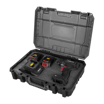 Гайковерт аккумуляторный ударный ПУЛЬСАР ГАУ 20- 600Б (20В, 600Hм, 1/2, 2 акк, 4 Ач, з/устр., кейс)