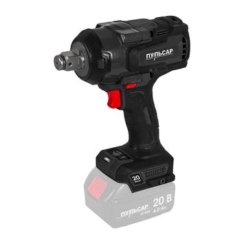 Гайковерт аккумуляторный ударный ПУЛЬСАР ГАУ 20-1000Б (20В, 1000Hм, 3/4, без акк и з/у, коробка)