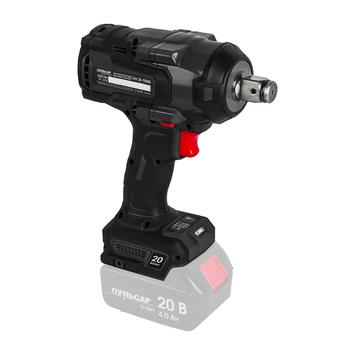 Гайковерт аккумуляторный ударный ПУЛЬСАР ГАУ 20-1000Б (20В, 1000Hм, 3/4, без акк и з/у, коробка)