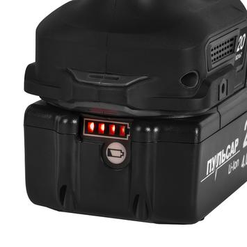 Гайковерт аккумуляторный ударный ПУЛЬСАР ГАУ 20-1000Б (20В, 1000Hм, 3/4, 2 акк, 4 Ач, з/устр., кейс)