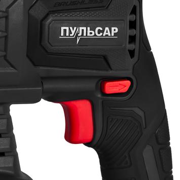 Перфоратор аккумуляторный SDS-plus ПУЛЬСАР ПА 20-26Б (20В, 2,4 Дж, 2 акк, 4Ач, з/устр., кейс)
